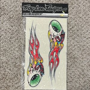 Troy Lee Designs Flame Stickers